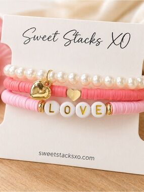 Beaded Love Bracelet